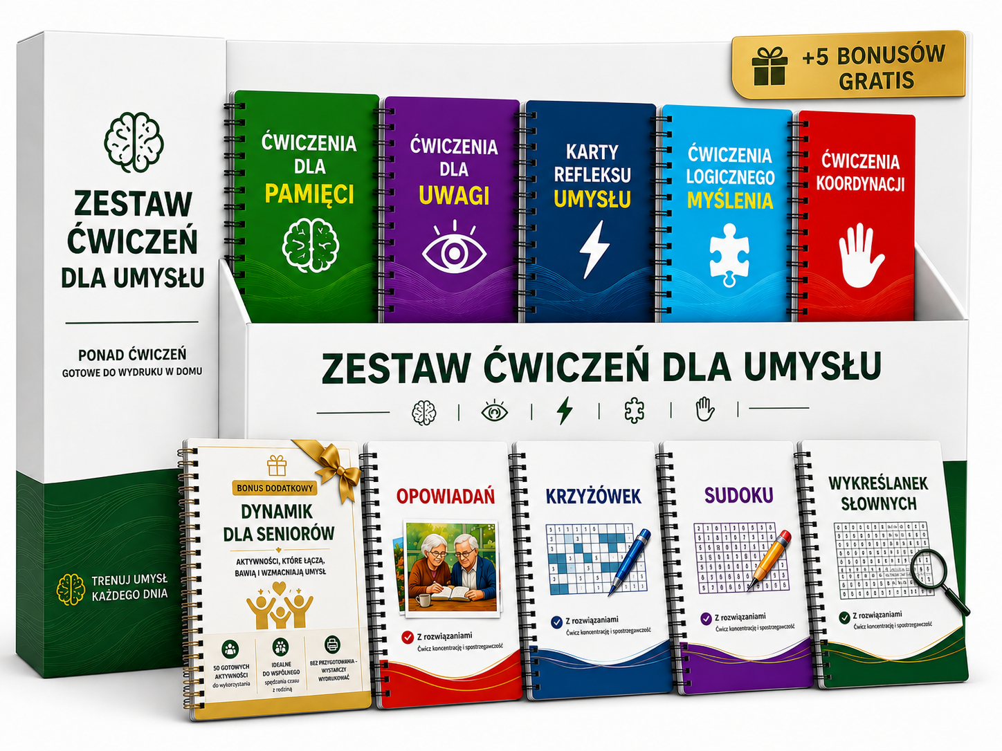 Zestaw ćwiczeń dla umysłu — wszystkie produkty
